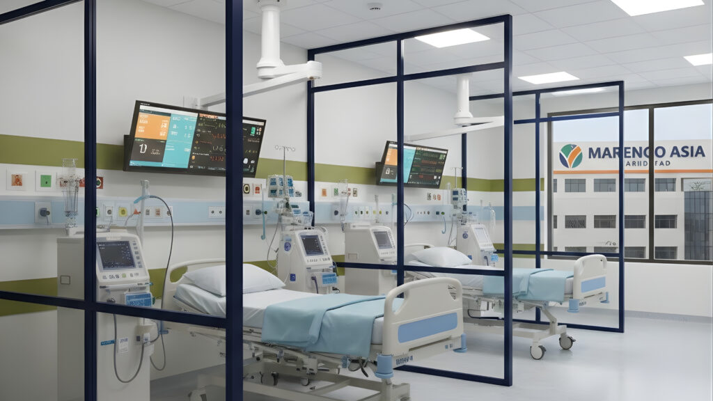 “Advanced ICU at Marengo Asia Hospitals Faridabad”