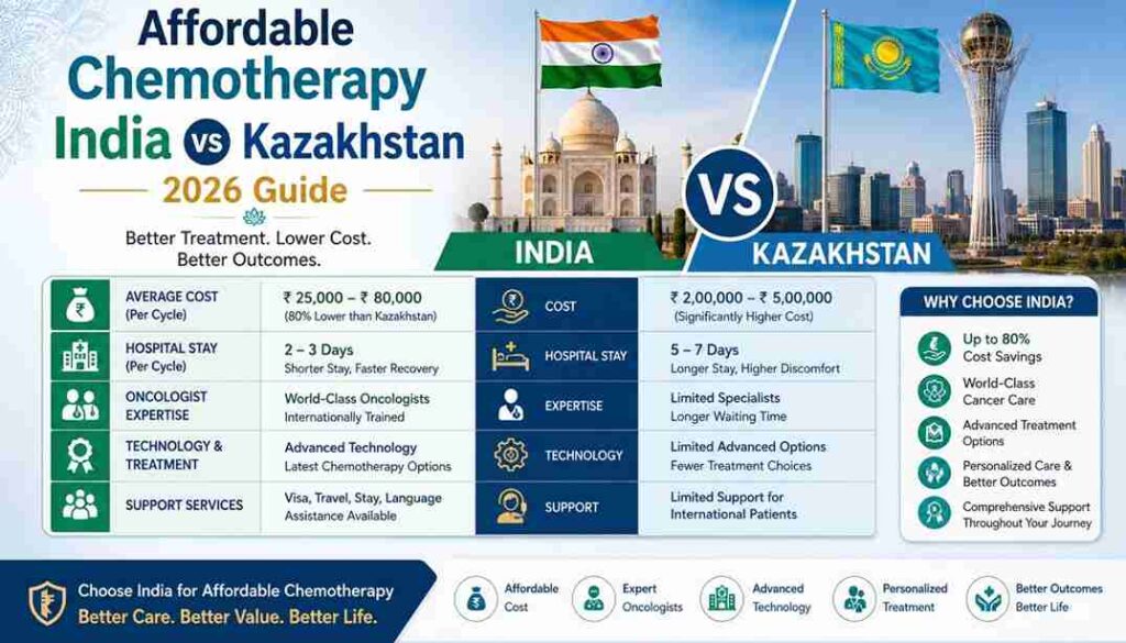 Chemotherapy India vs Kazakhstan