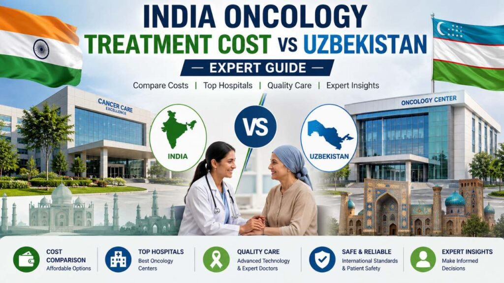 India Oncology Treatment Cost vs Uzbekistan
