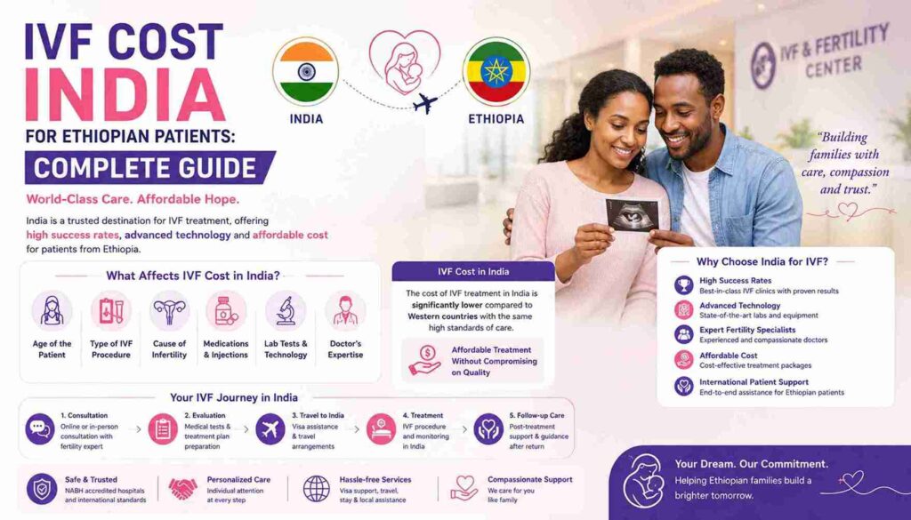 IVF Cost India for Ethiopian Patients