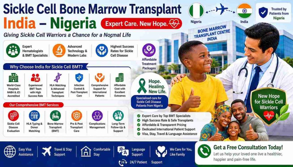 Sickle Cell Bone Marrow Transplant India Nigeria