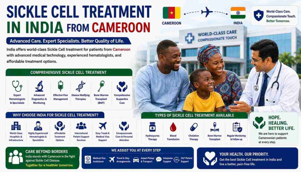 Sickle Cell Treatment India from Cameroon