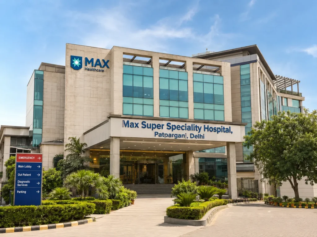 Max Super Speciality Hospital Patparganj Delhi